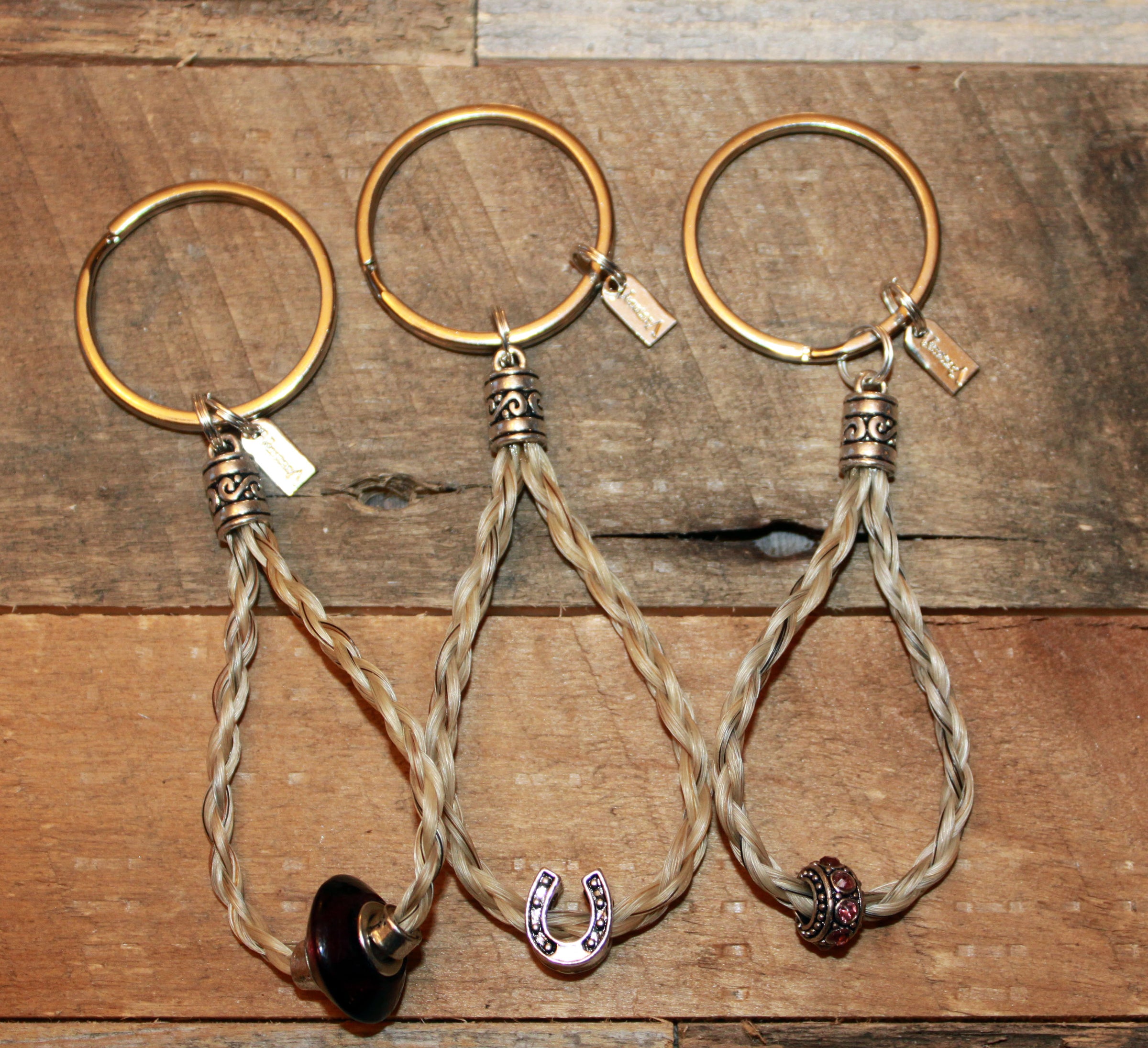 Horsehair Key Chains