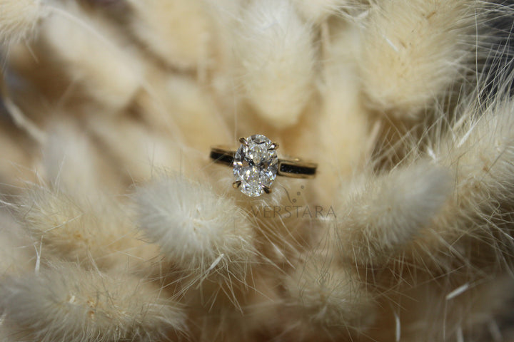 Horsehair Engagement Ring