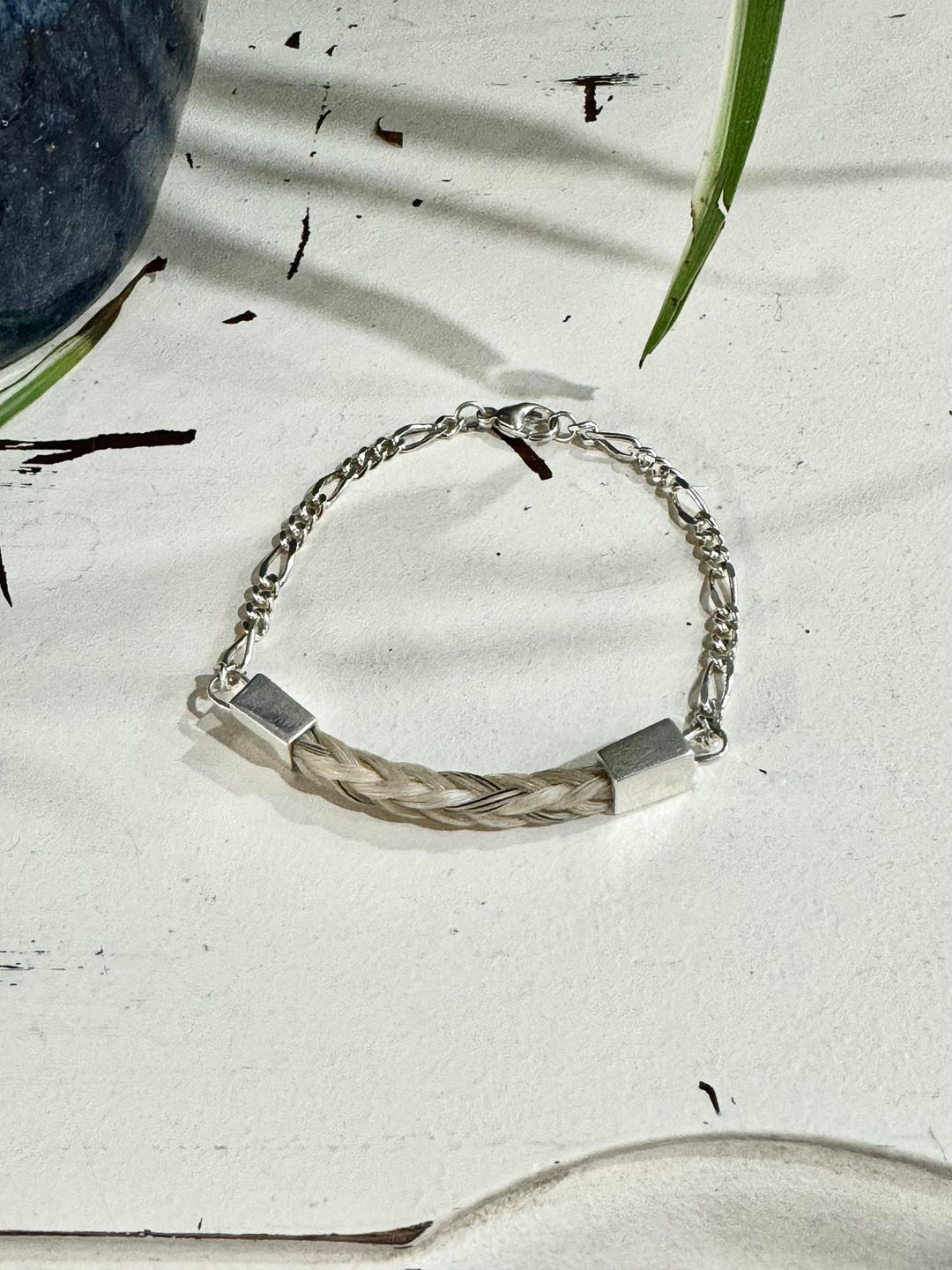 Braided Chain Horsehair Bracelet