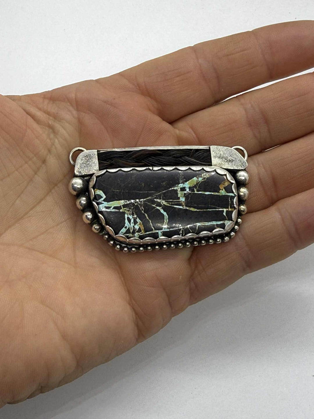 Blackjack Turquoise Pendant