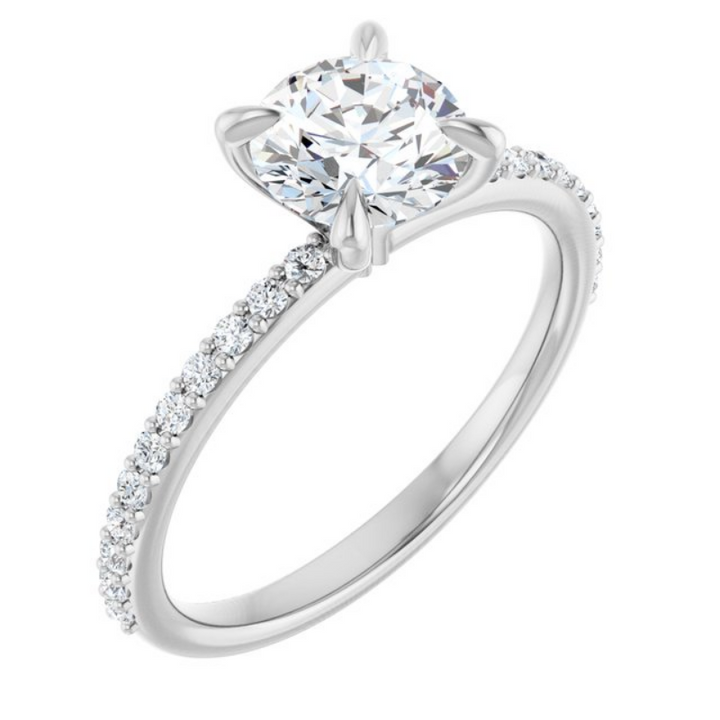 Horsehair Engagement Ring