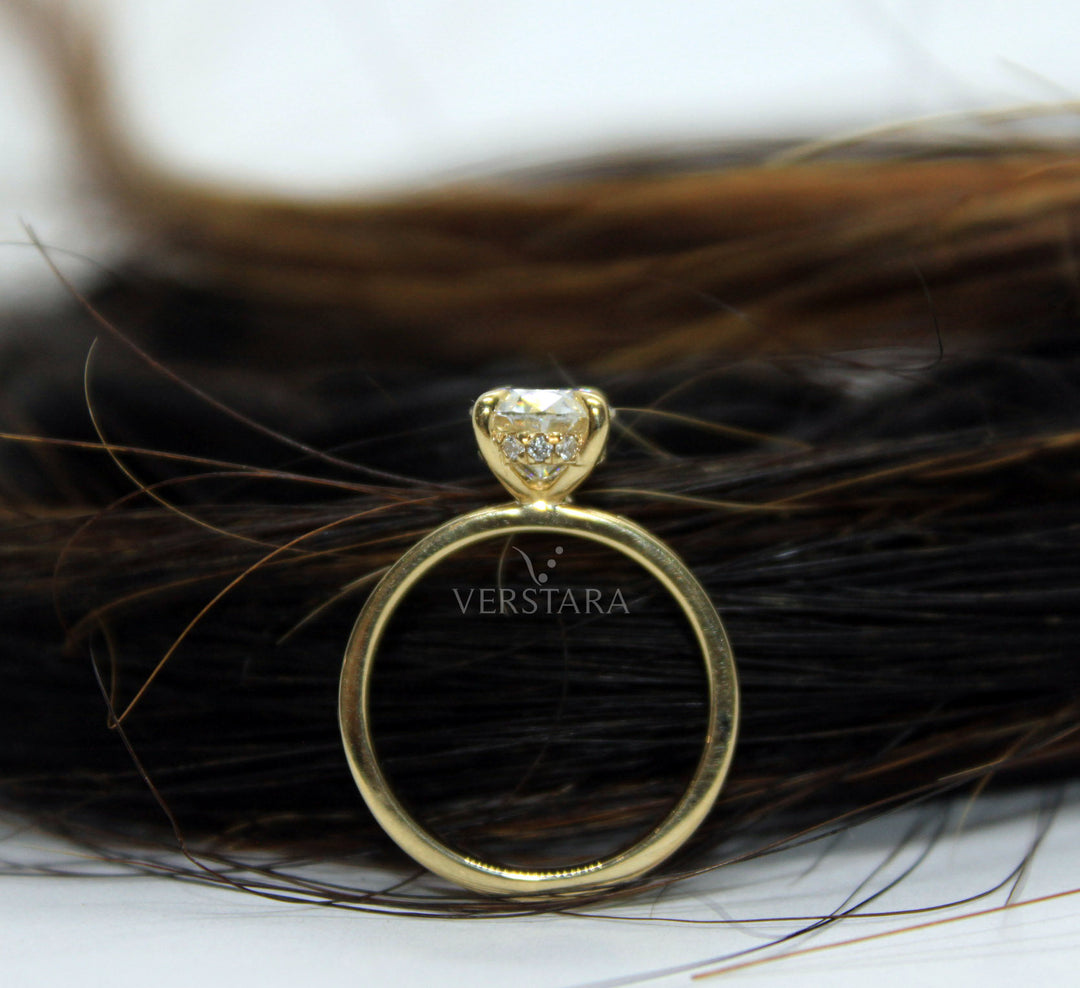 Horsehair Engagement Ring