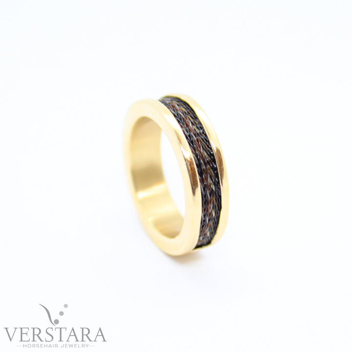 horse hair ring canada, horse hair ring, custom horsehair ring, horsehair jewelry canada, custom horse hair jewelry