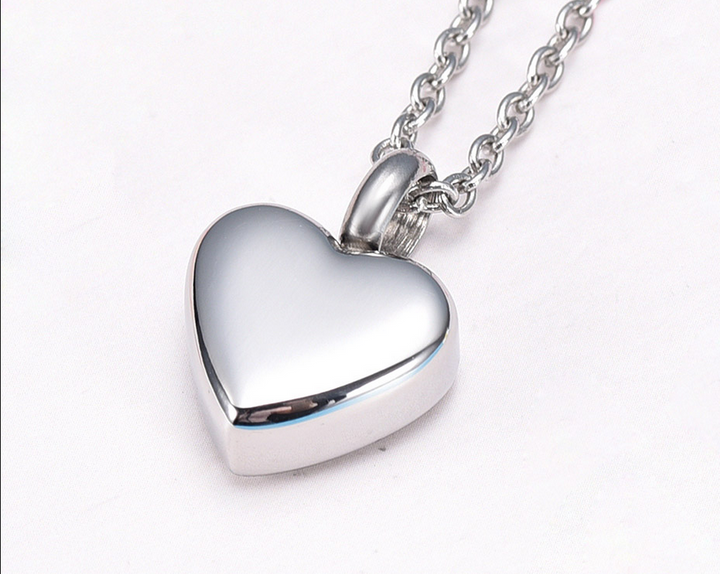 Tiny Heart Urn Pendant