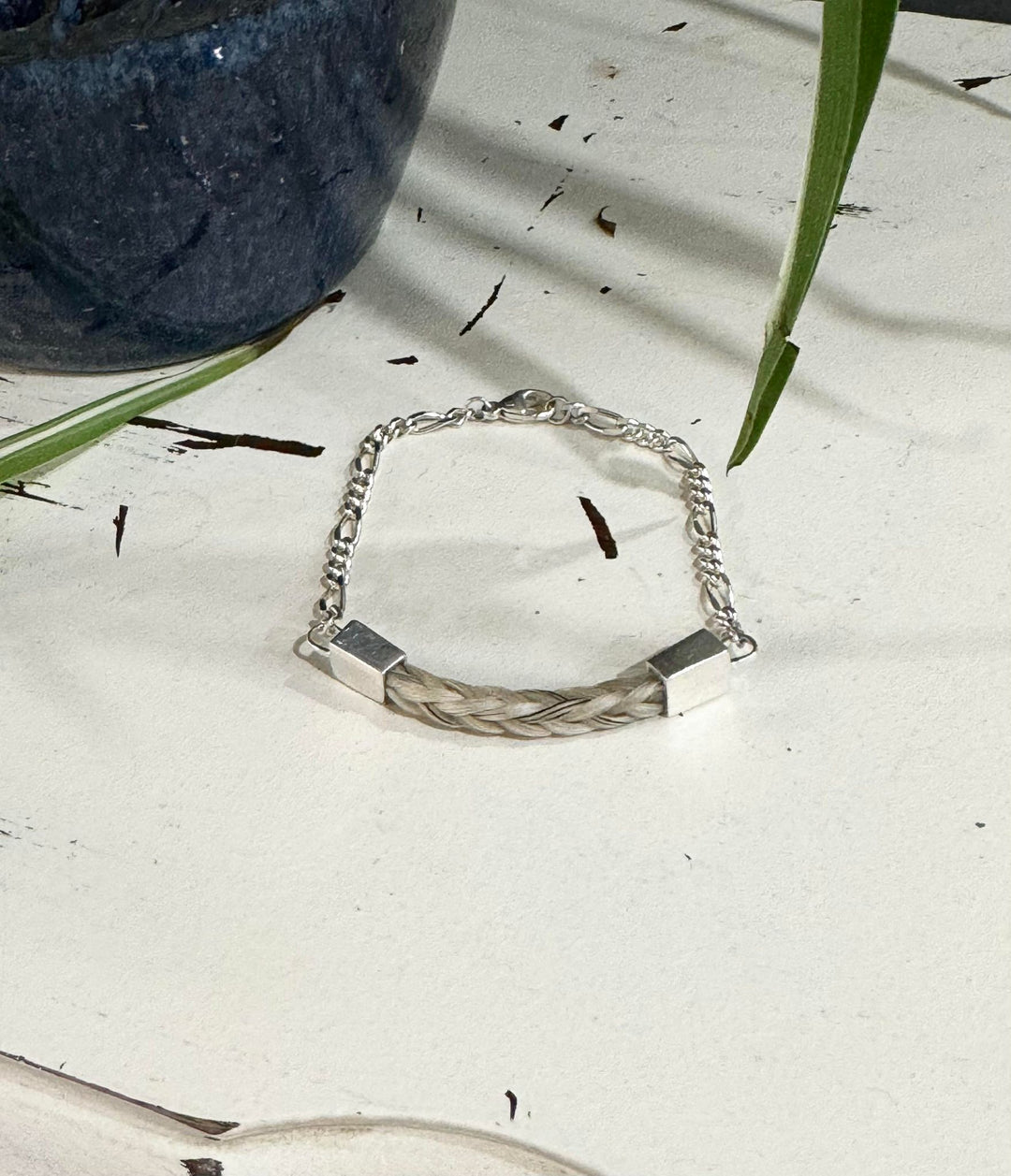 Braided Chain Horsehair Bracelet