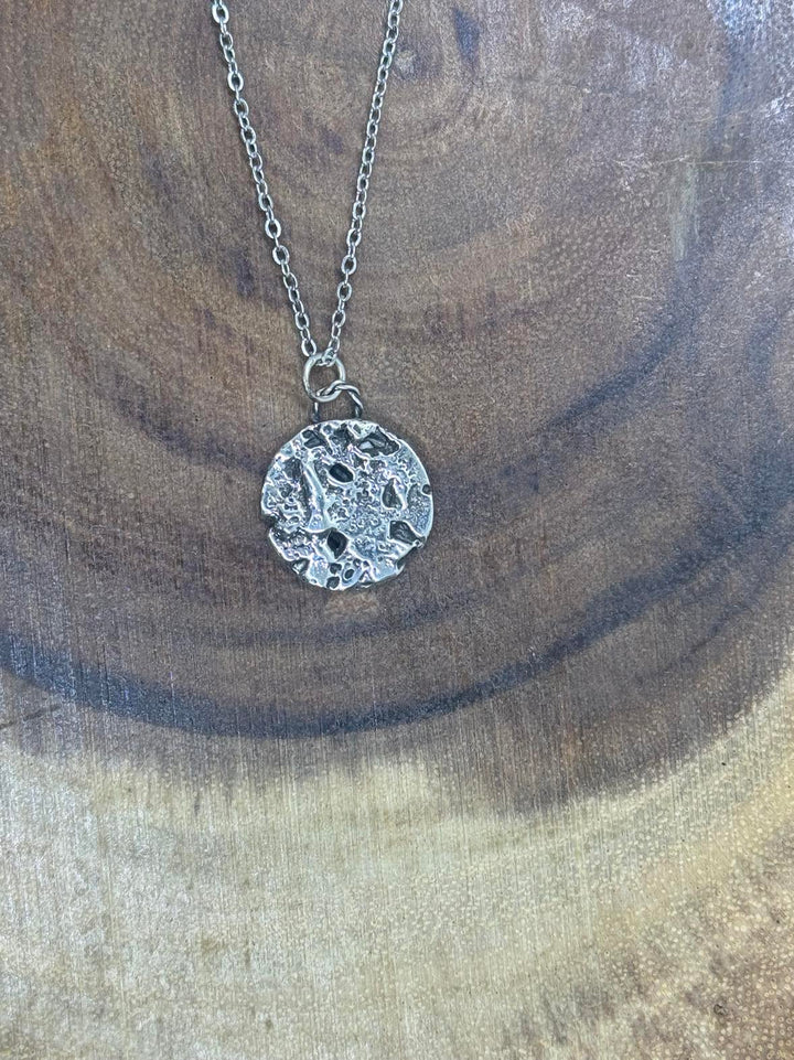 Cast In Ash - Coin Pendant