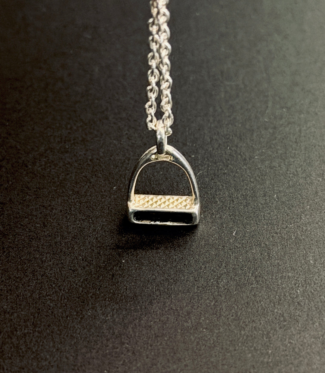 English Stirrup Charm
