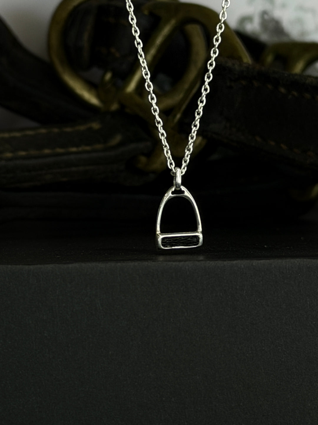 English Stirrup Charm