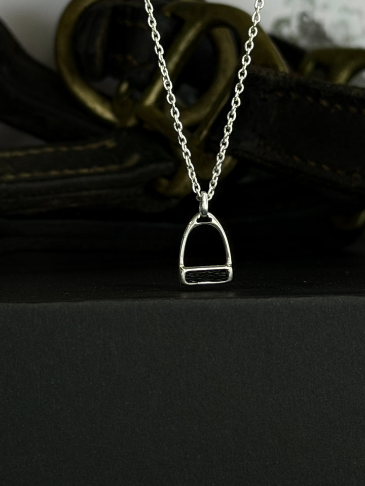 English Stirrup Charm