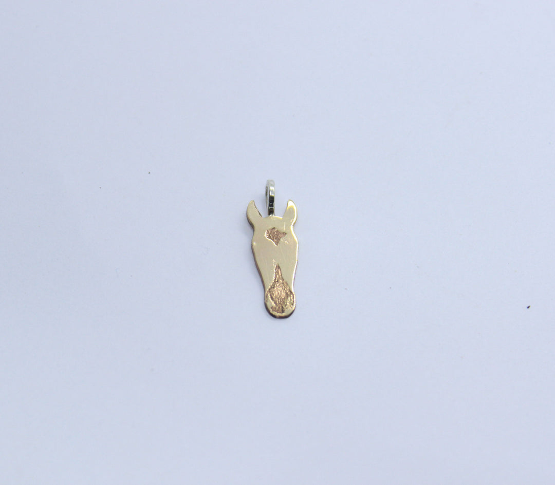 Custom Horse Head Charm Necklace