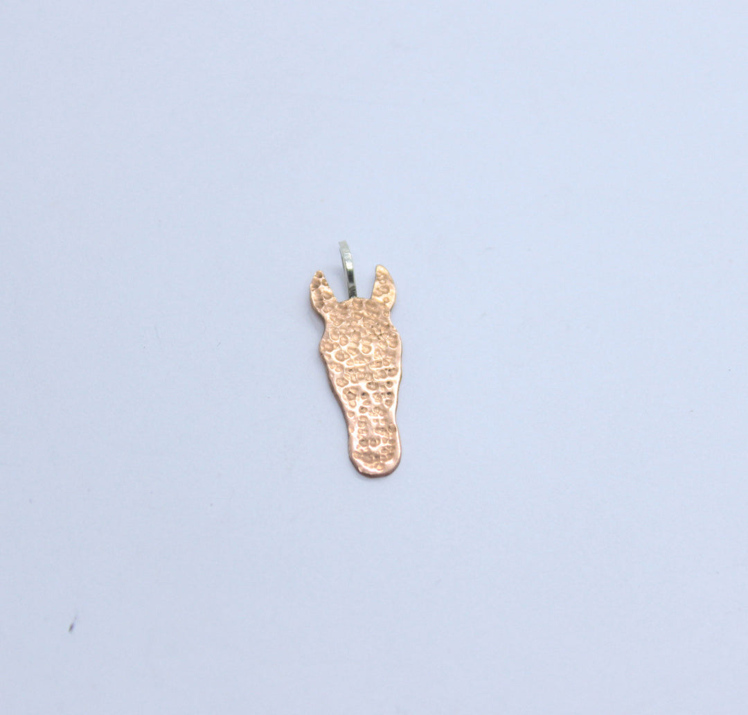 Custom Horse Head Charm Necklace