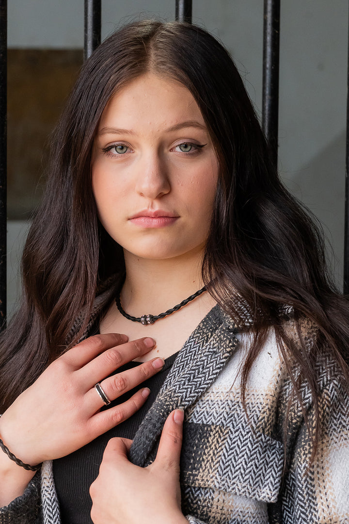 The Blacksmith Collection Braided Horseshair Necklae