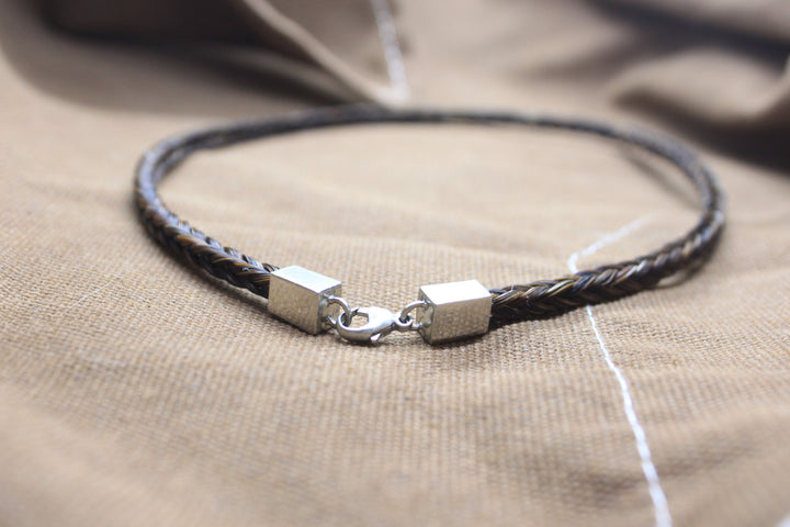 The Blacksmith Collection Braided Horseshair Necklae