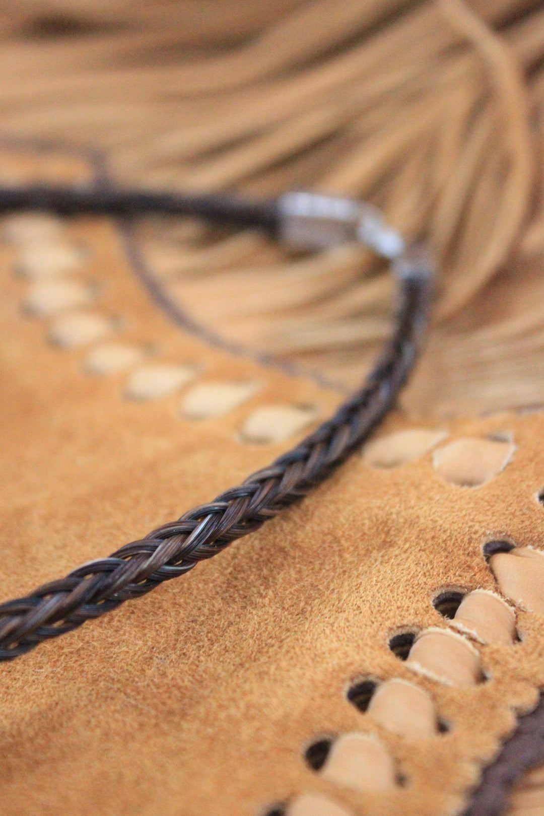 The Blacksmith Collection Braided Horseshair Necklae