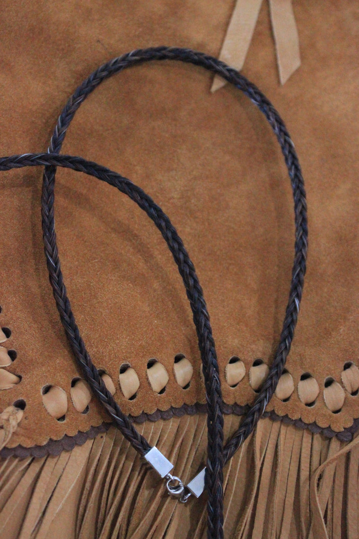 The Blacksmith Collection Braided Horseshair Necklae