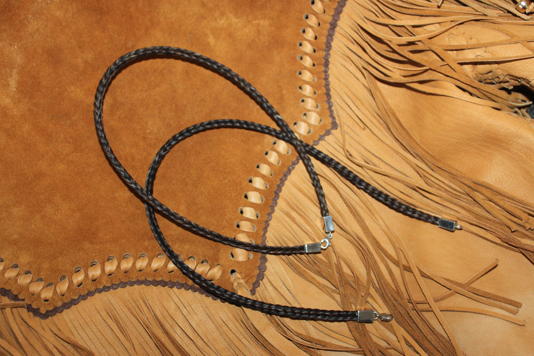The Blacksmith Collection Braided Horseshair Necklae