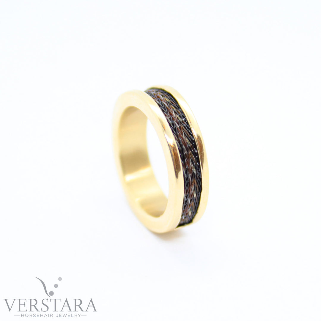 horse hair ring canada, horse hair ring, custom horsehair ring, horsehair jewelry canada, custom horse hair jewelry