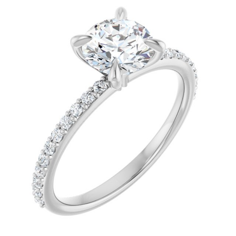 Horsehair Engagement Ring