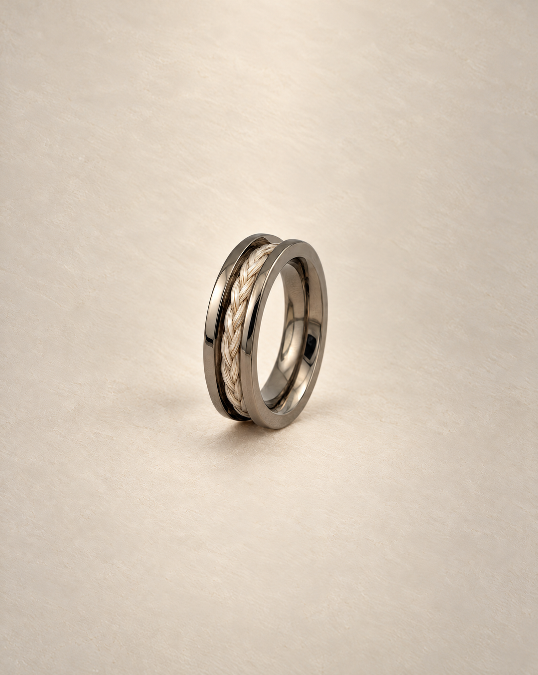 Essentials Braided Horsehair Ring