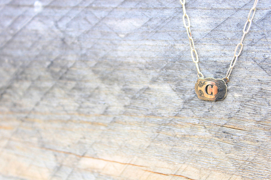 Mini Buckle Necklace