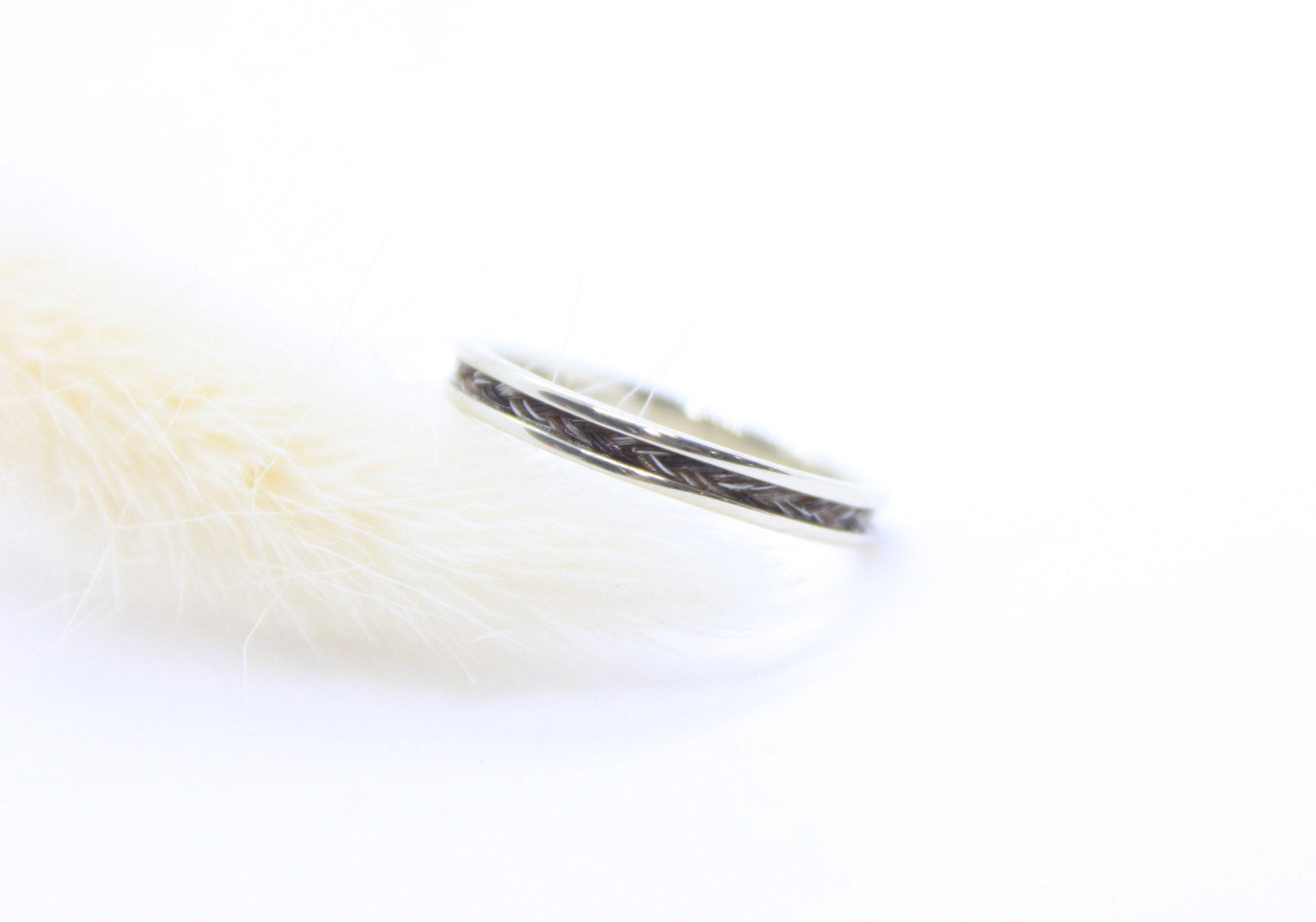 Horse Hair Ring - Peanut – Verstara - Fine Equestrian Jewelry