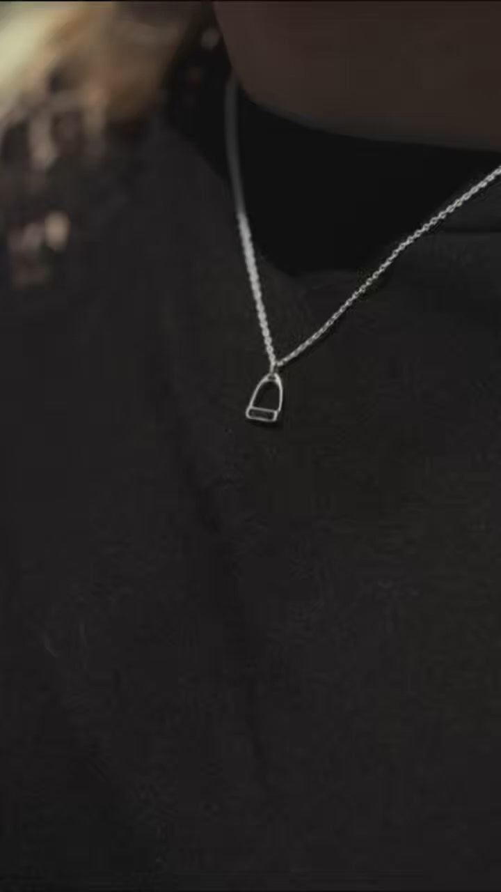English Stirrup Charm