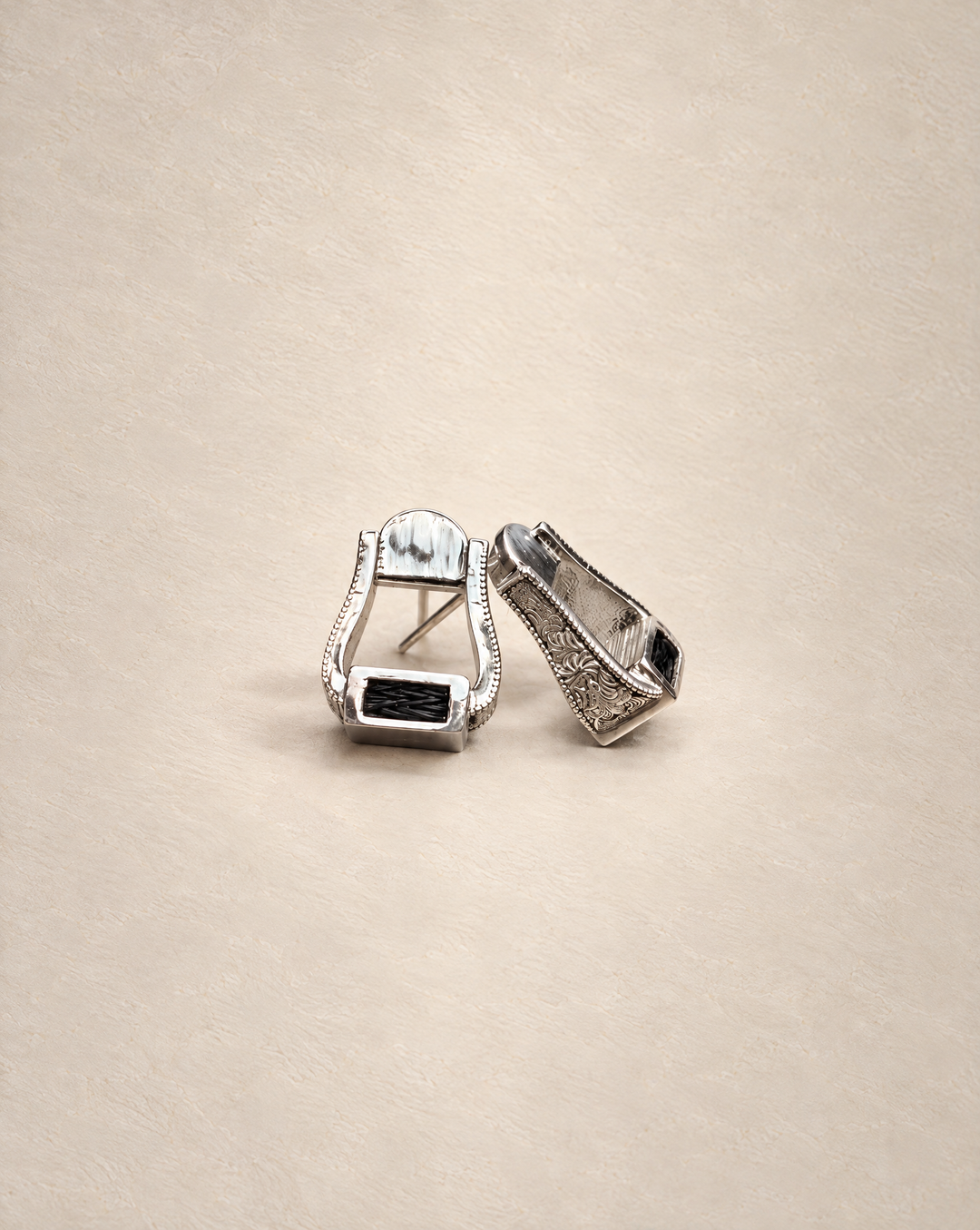 Western Stirrup Earrings