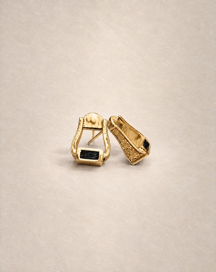 Western Stirrup Earrings
