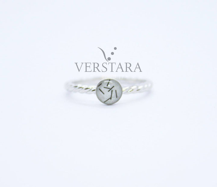 horsehair keepsake, pearl, horse hair, horse hair ring, whisker ring